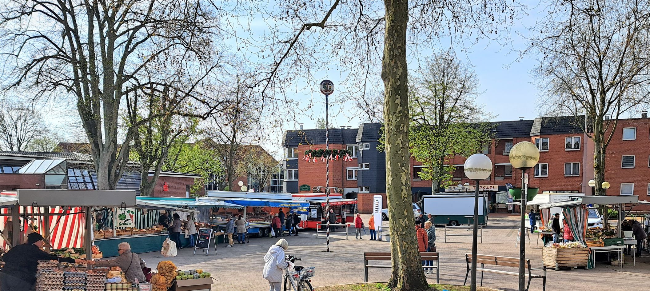 Wochenmarkt in Wahlstedt