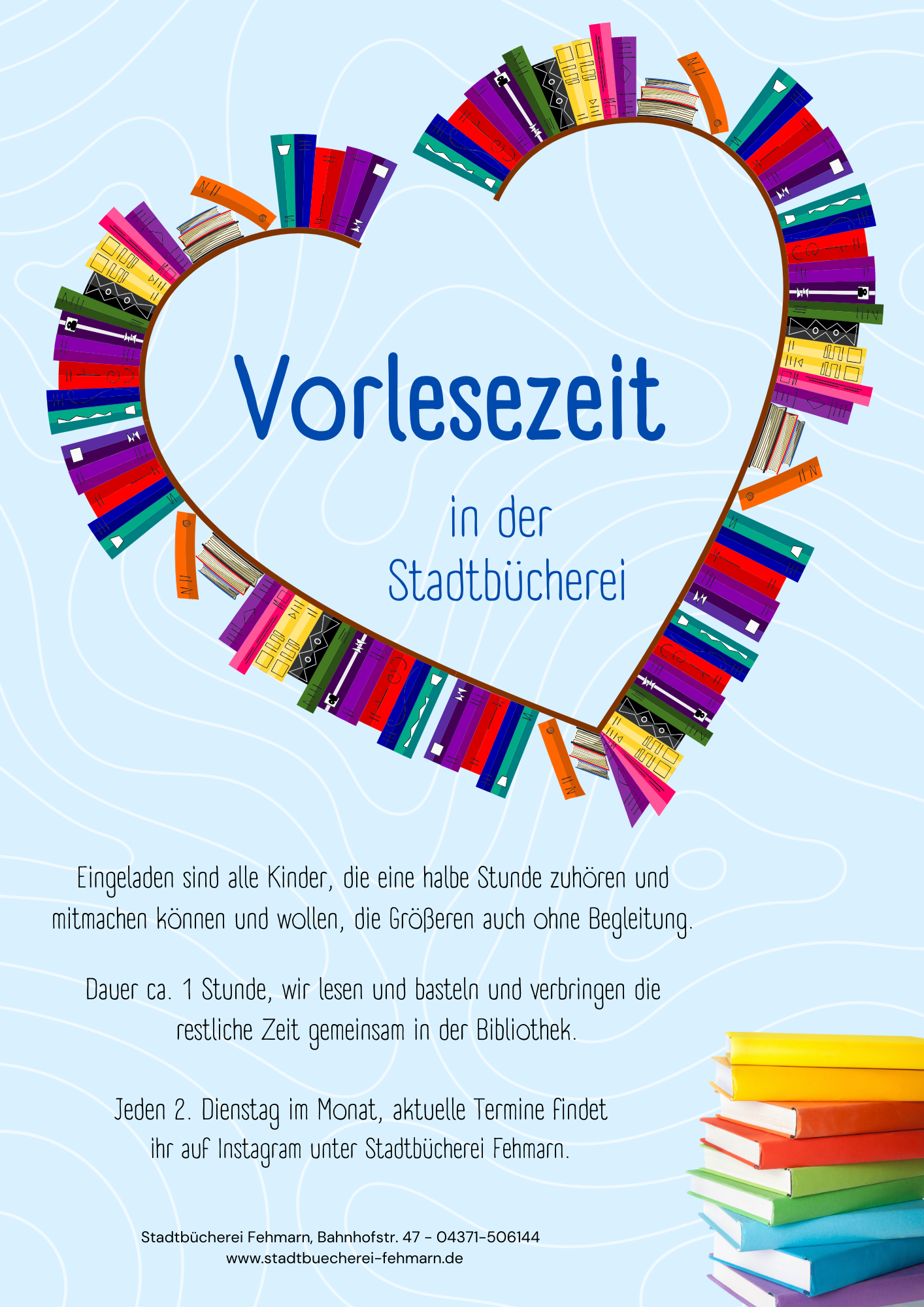 Vorlesezeit Stadtbücherei Fehmarn