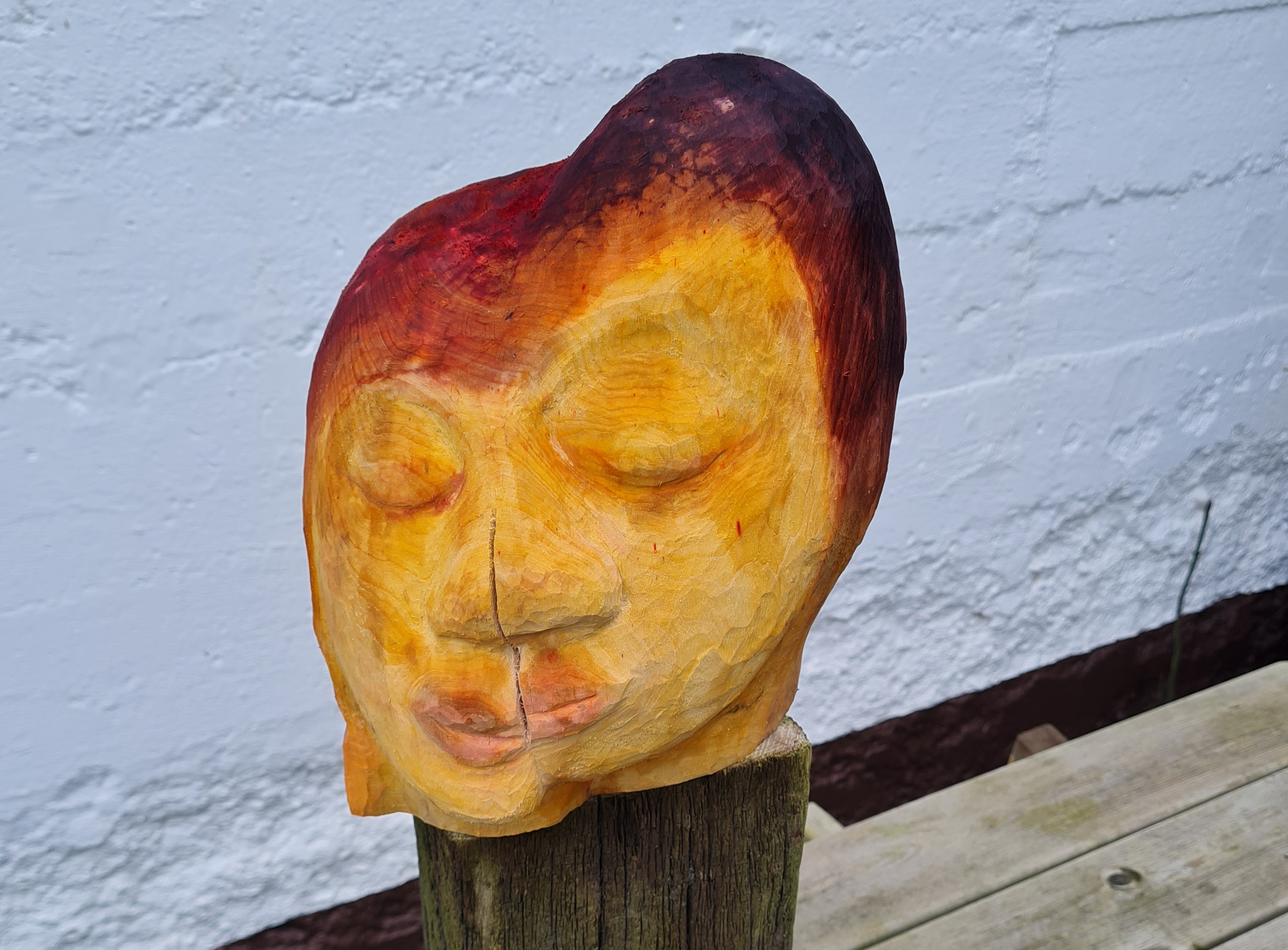 "Sommerliebe" aus Lindenholz