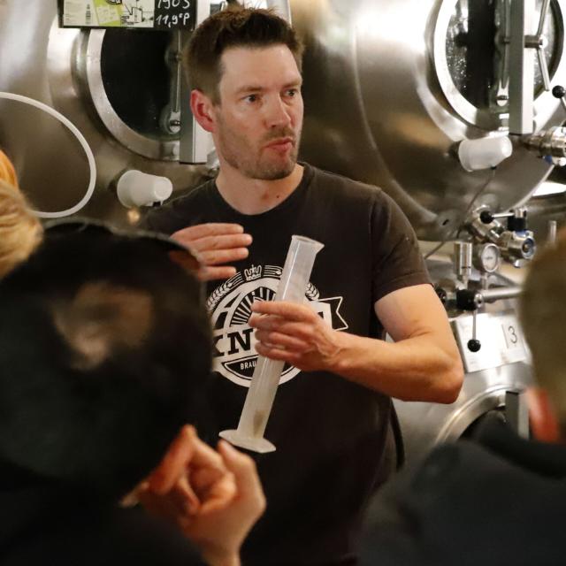 Wie funktioniert die Bierspindel