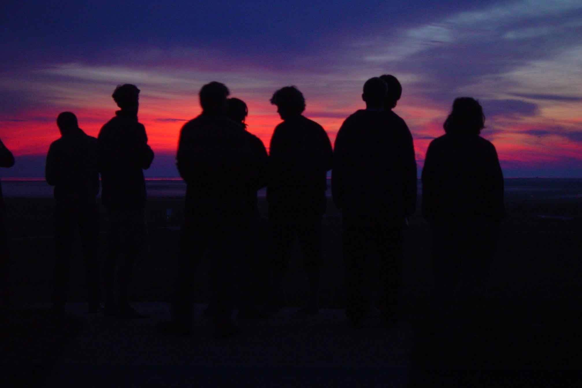 Nordsee bei Nacht - Nachtwanderung in Büsum