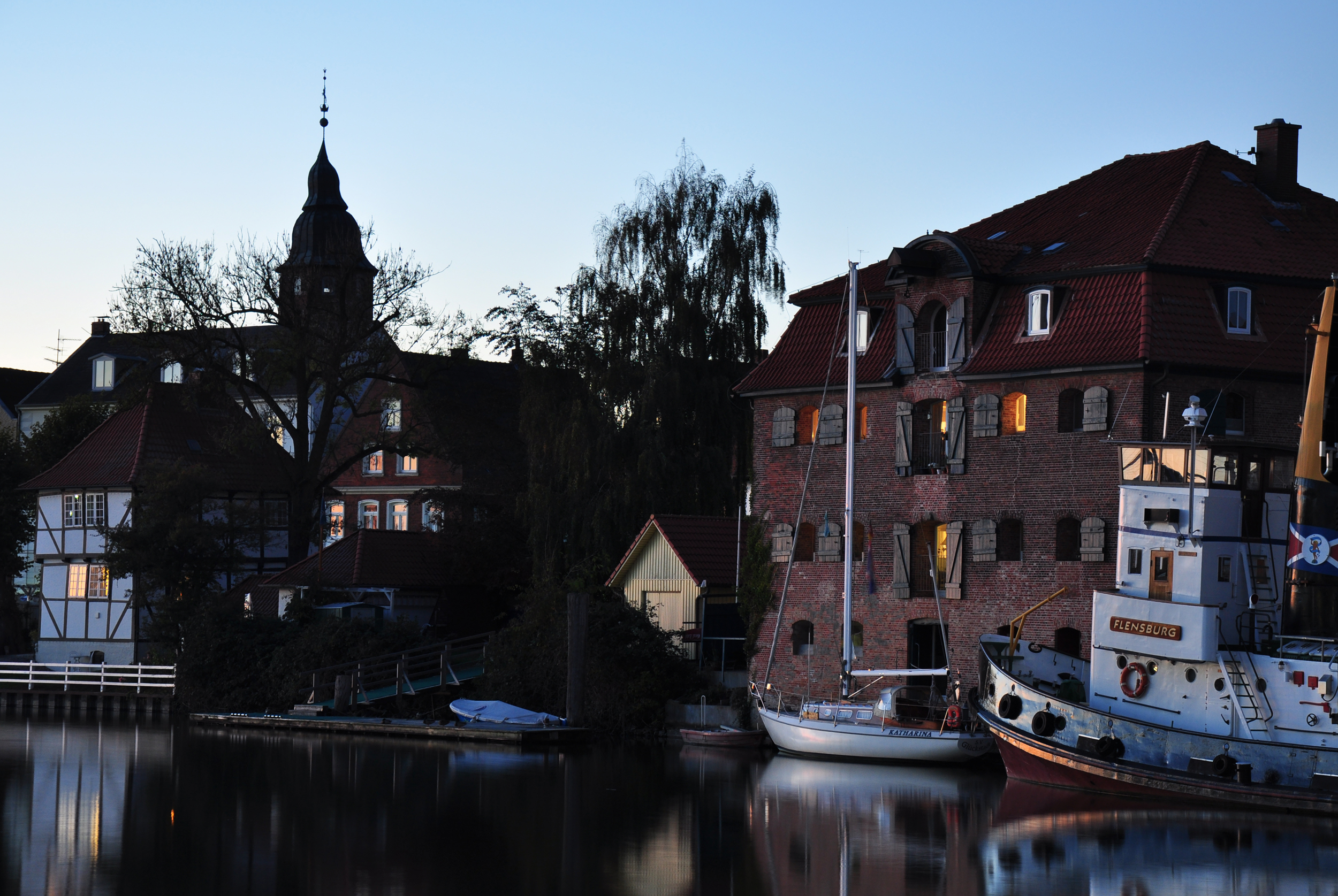 Abendstimmung Binnenhafen