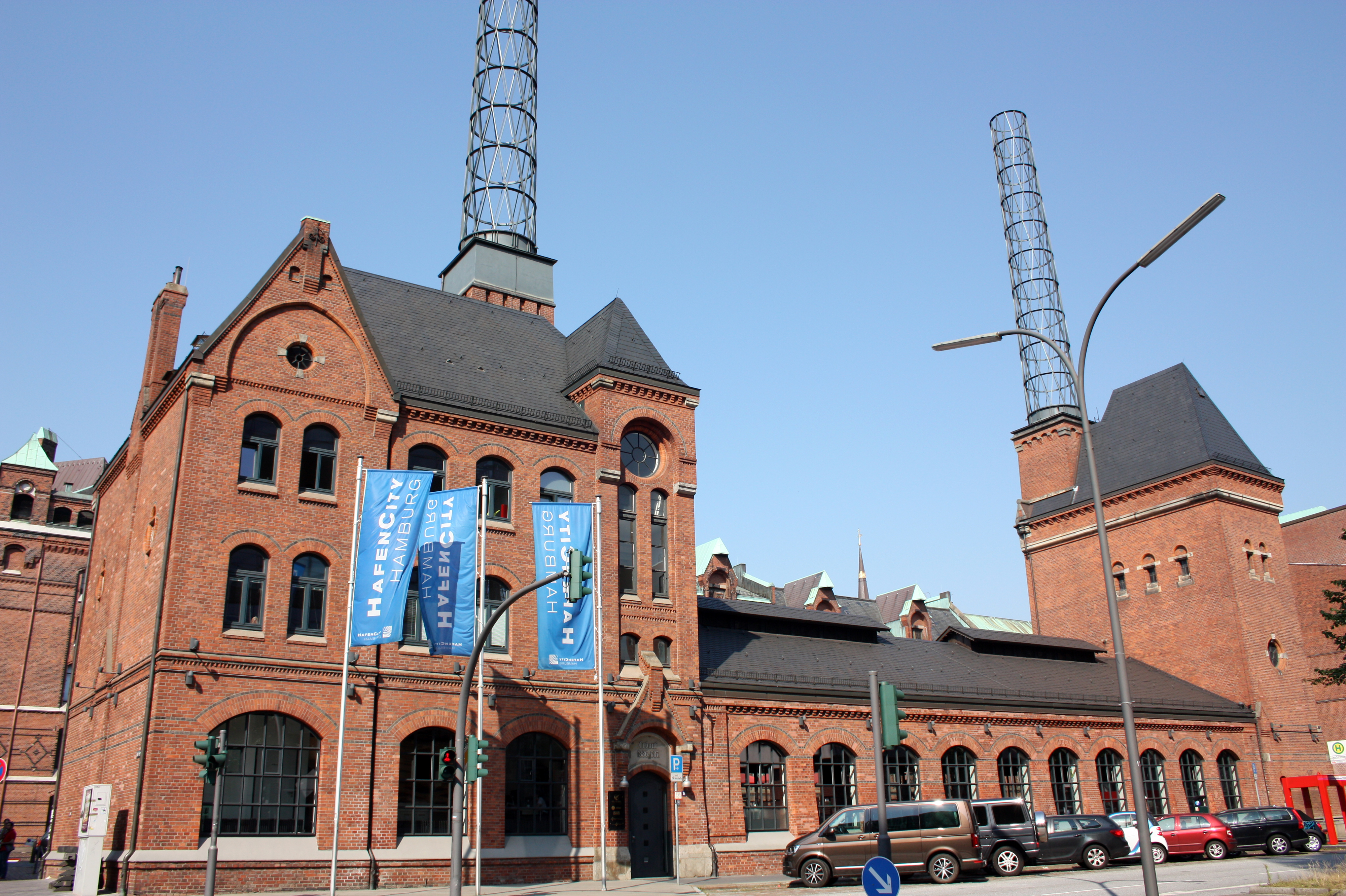 HafenCity InfoCenter in the Kesselhaus