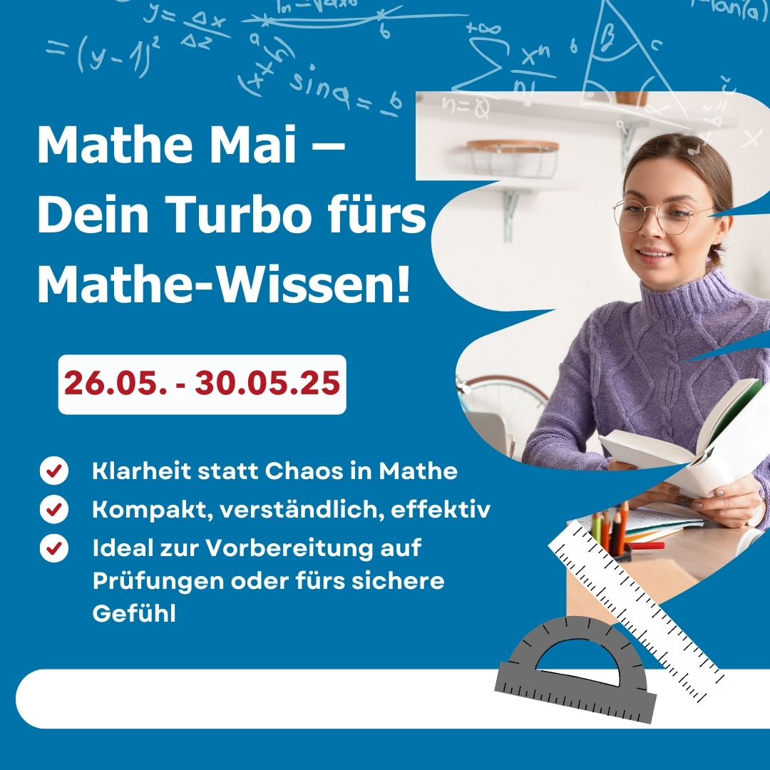 Mathe Mai-Dein Turbo fürs Mathe Wissen Instagram Post