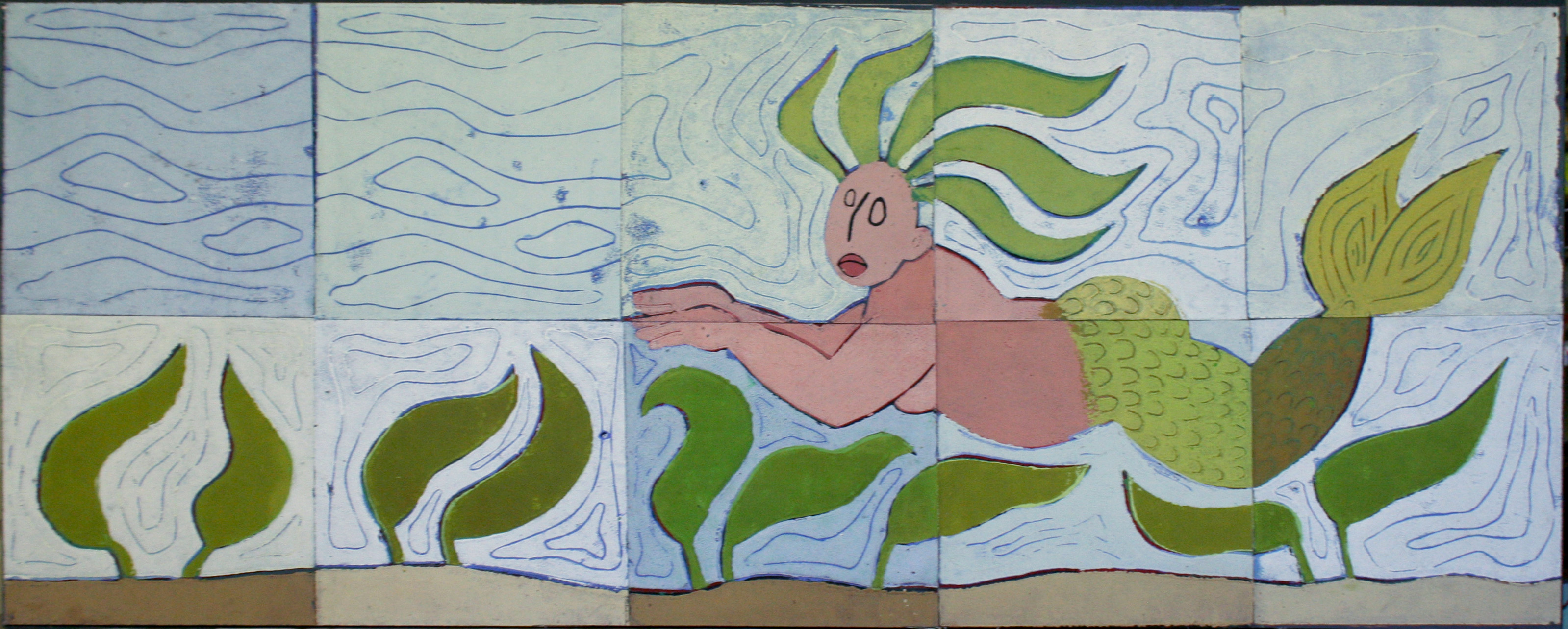 2021_Gegen den Strom_LS_50x125 cm II