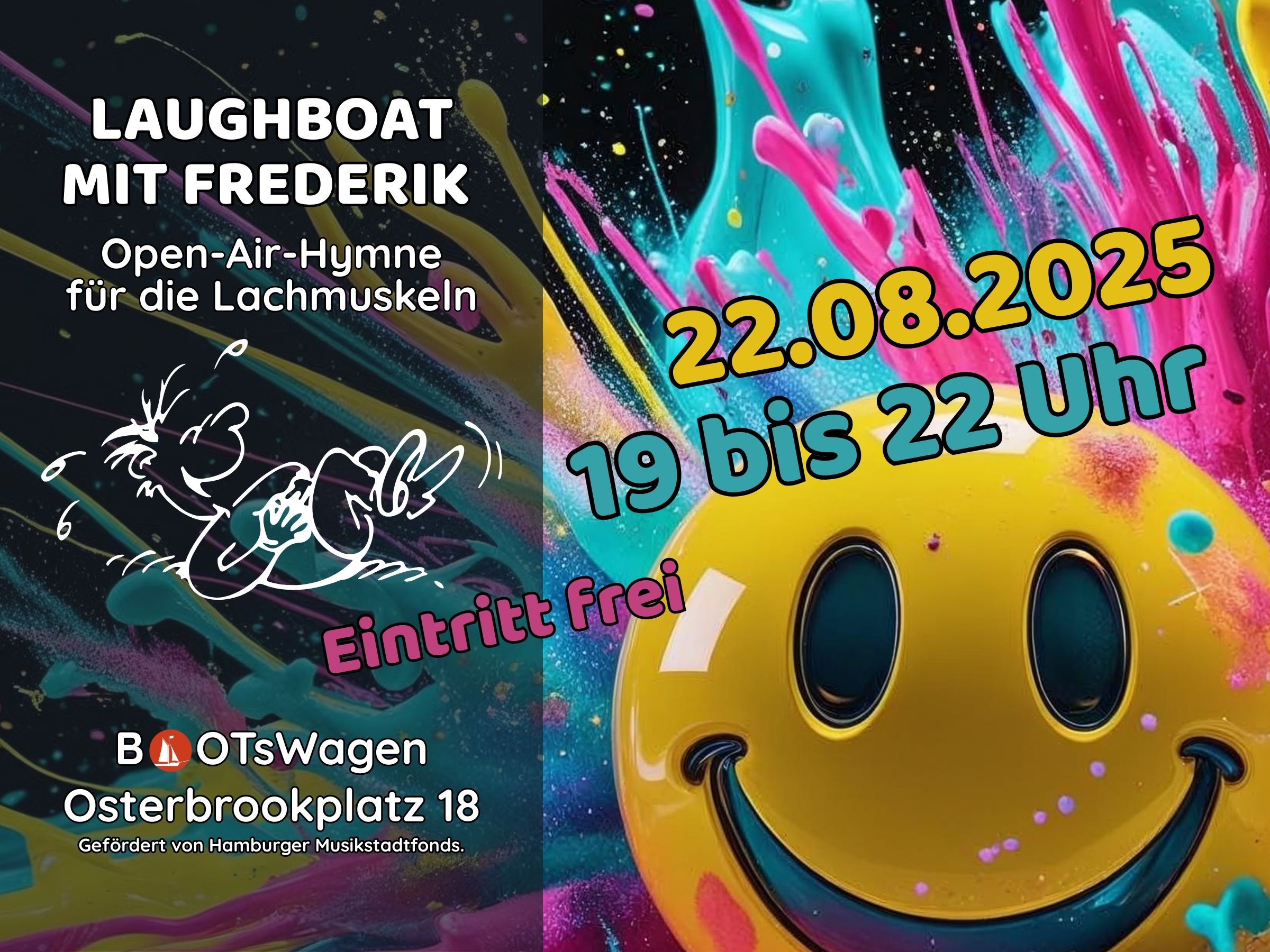 22 08 2025 Laughboat BOOTsWagen