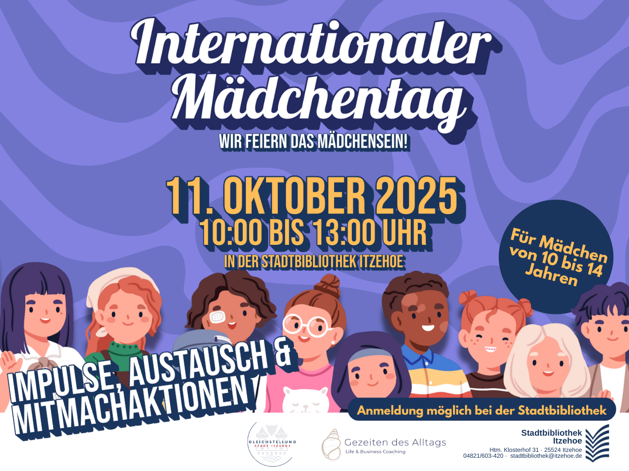 25.10.11 Internationaler Mädchentag OPAC, Website