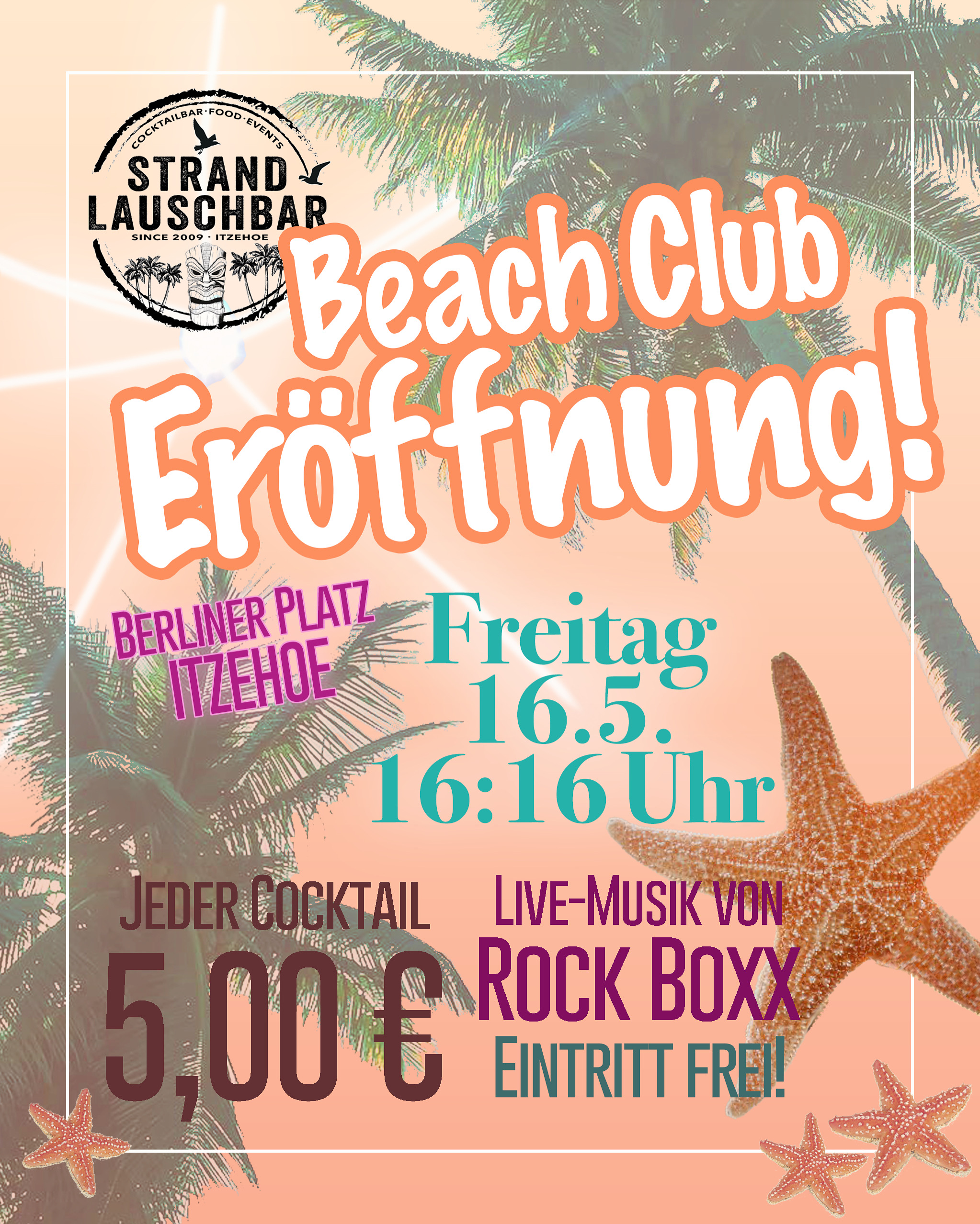 Beach Club Eröffnung