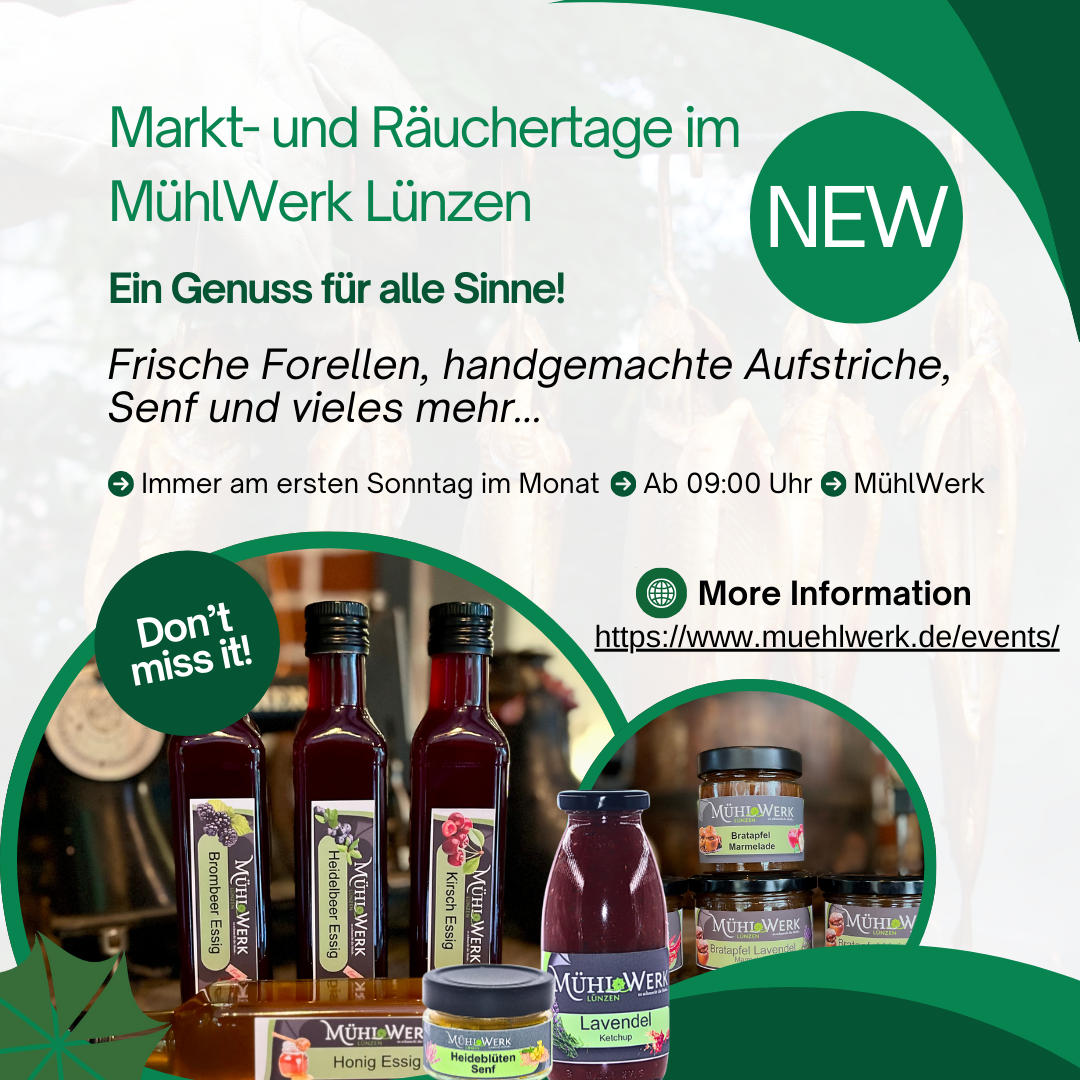 Markt- und Räuchertag im MühlWerk Lünzen