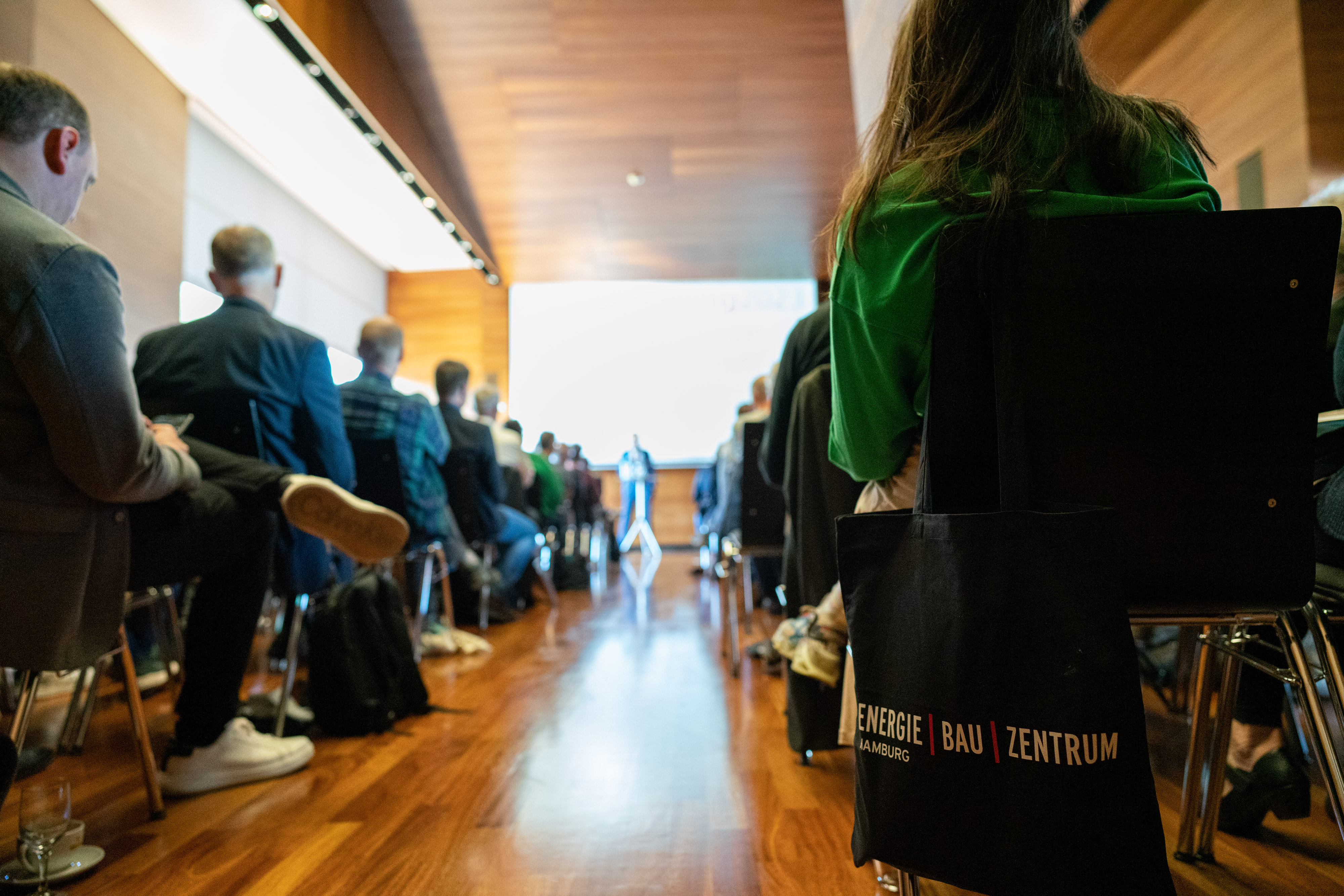 Hörsaal im ELBCAMPUS