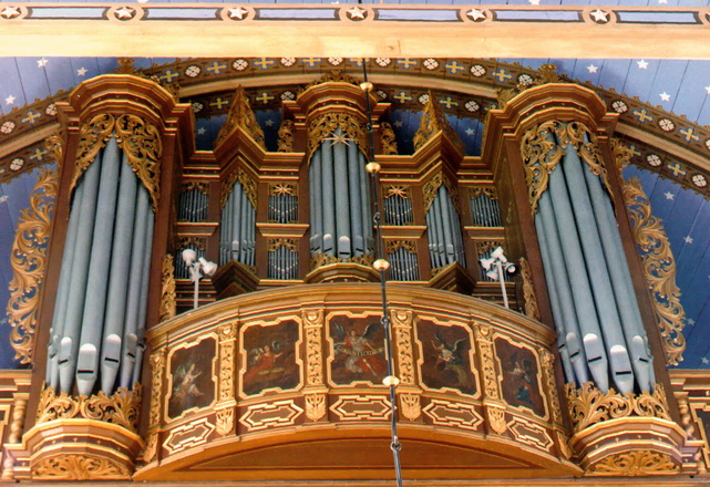 Orgel der Kirche St. Martini in Estebrügge