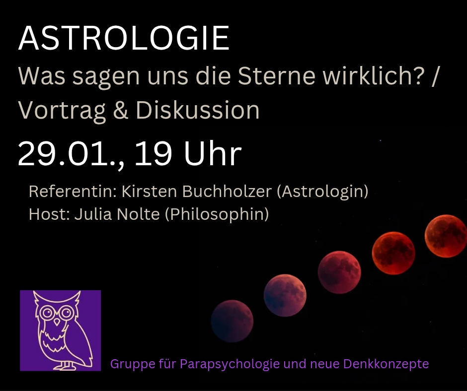 Astrologie Vortrag 29.01. Nolte / Buchholzer