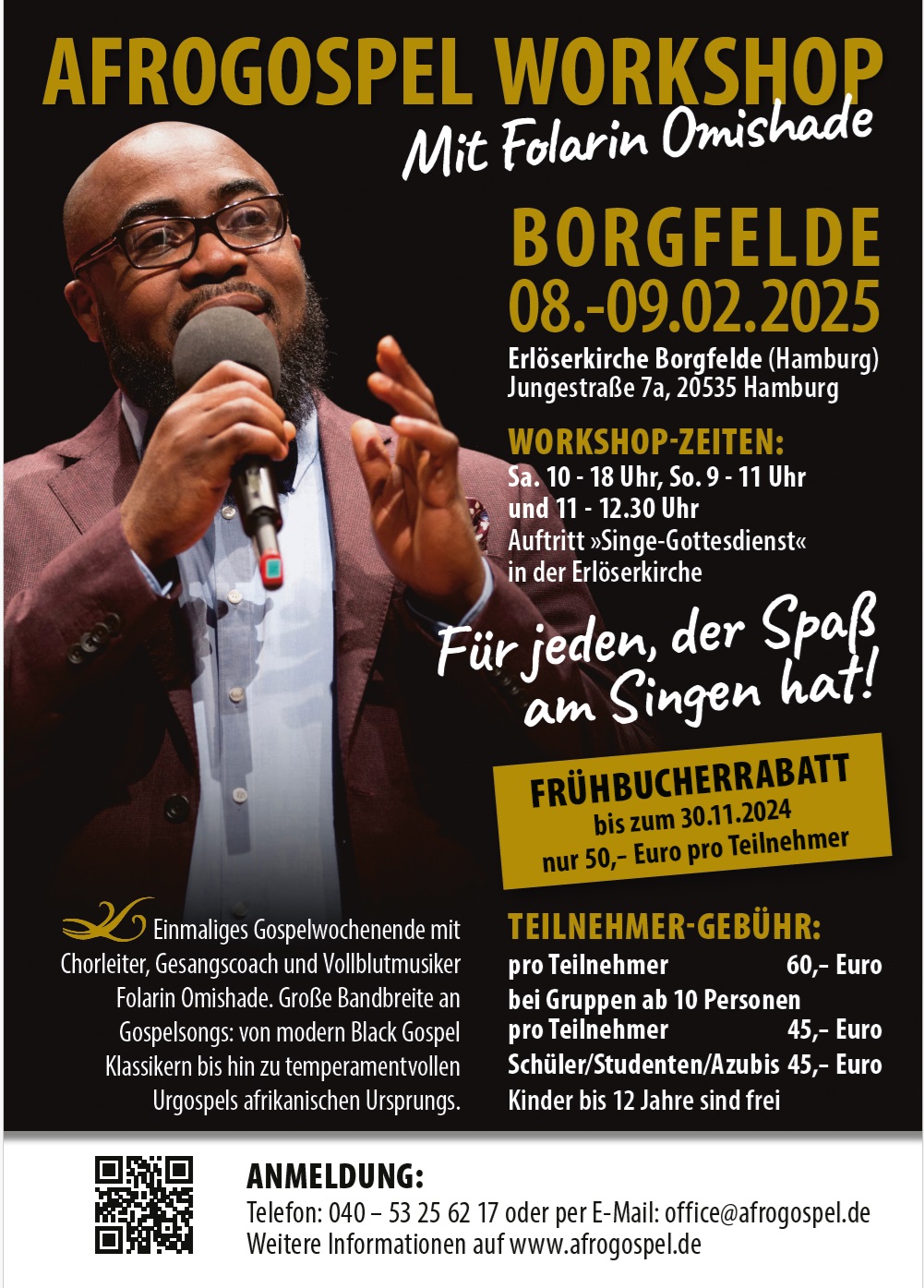 Mitreißender Gospel Workshop