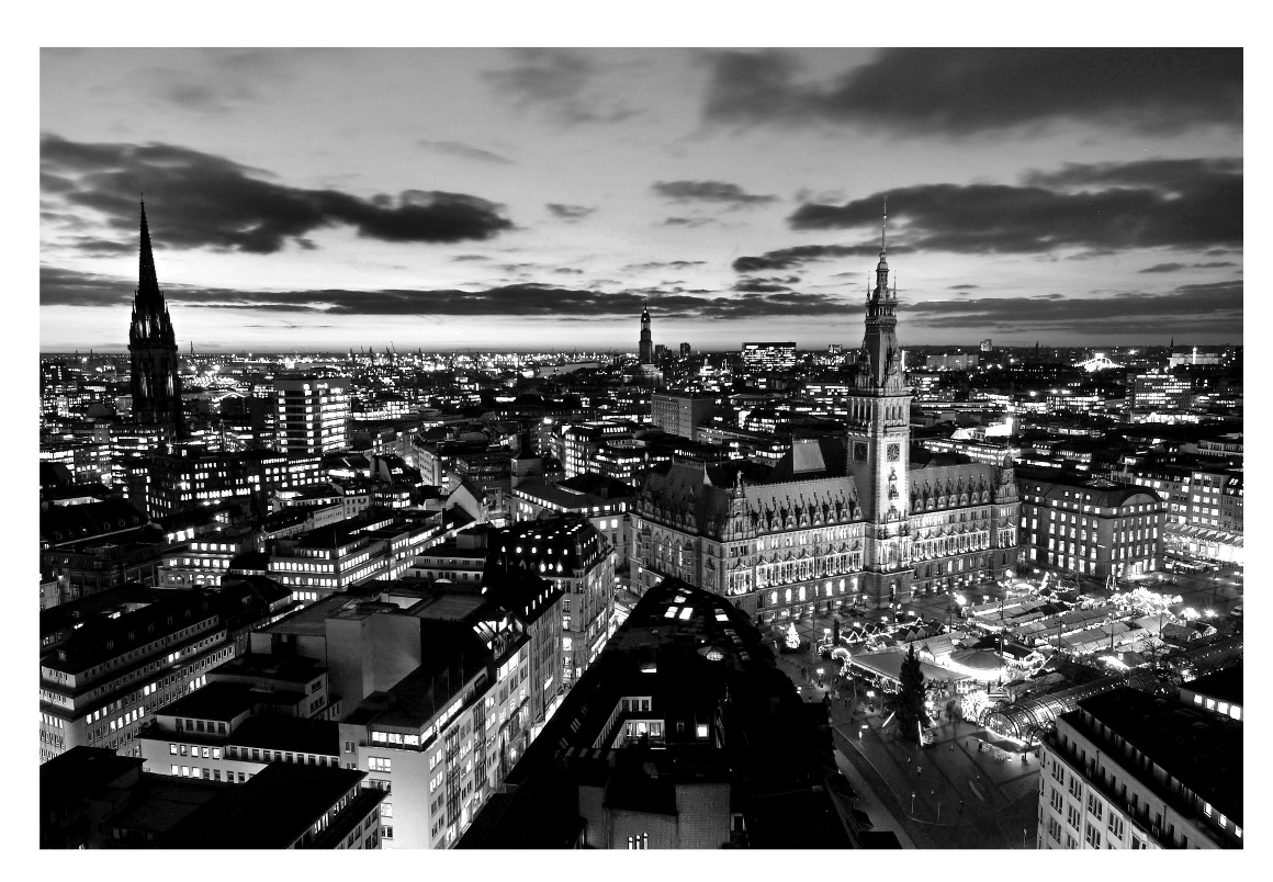 Abendstimmung in Hamburg