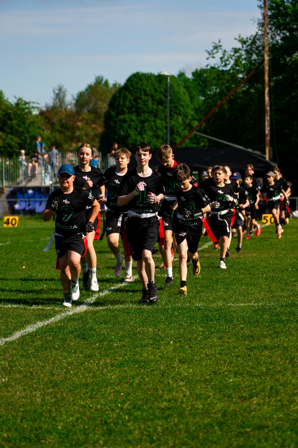 Razorbacks Lüneburg Juniors Flag
