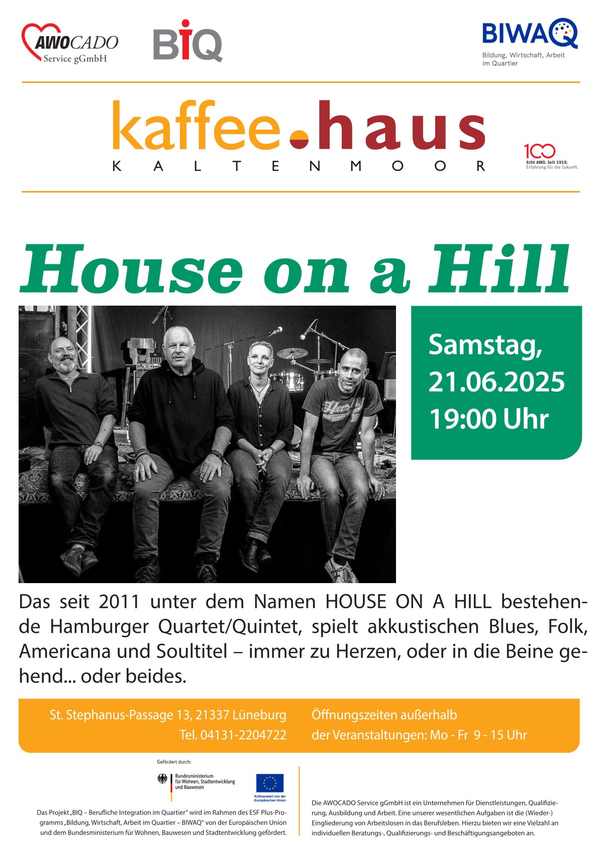 Plakat House on a Hill A4 web