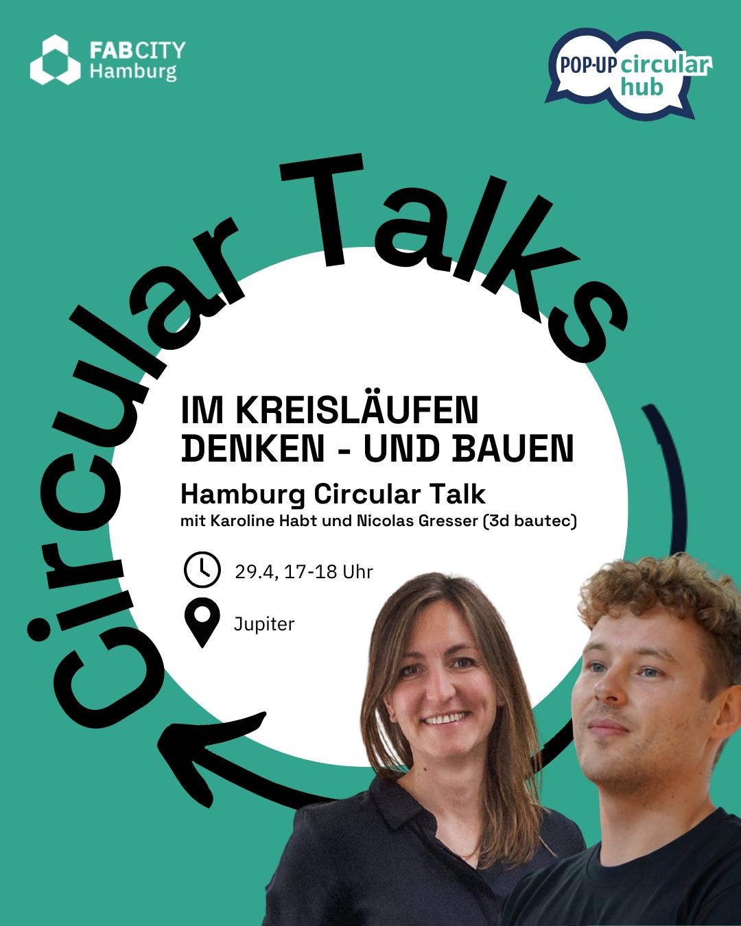 Hamburg Circular Talks: In Kreisläufen denken - und bauen