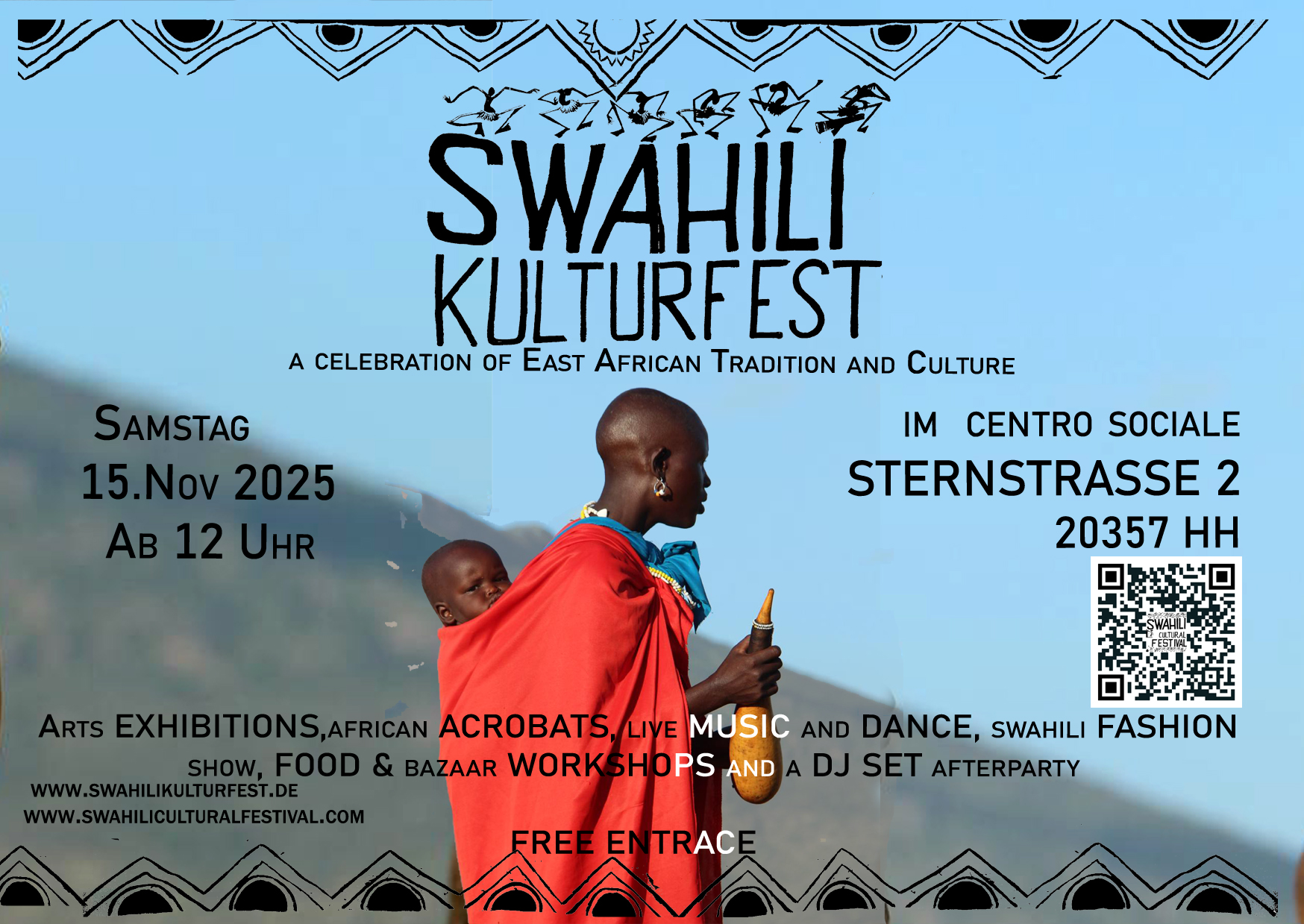 SwahiliKulturFest2024 November Potrait Flyer