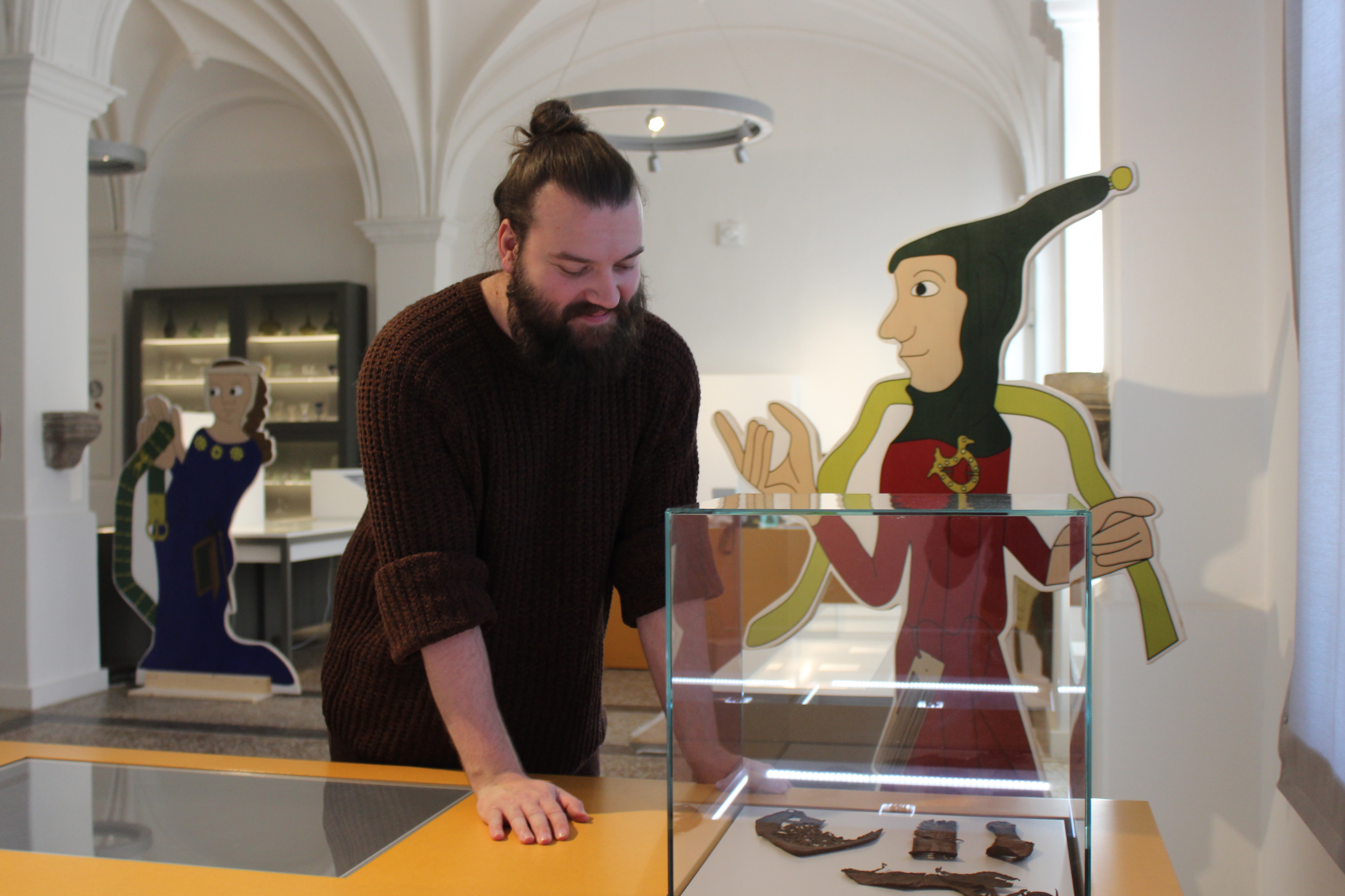 Stadtarchäologe Tobias Schoo